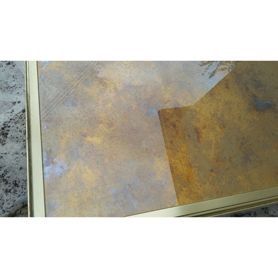 Image 1 of Table basse vintage à double plateau Maison Jansen 1970