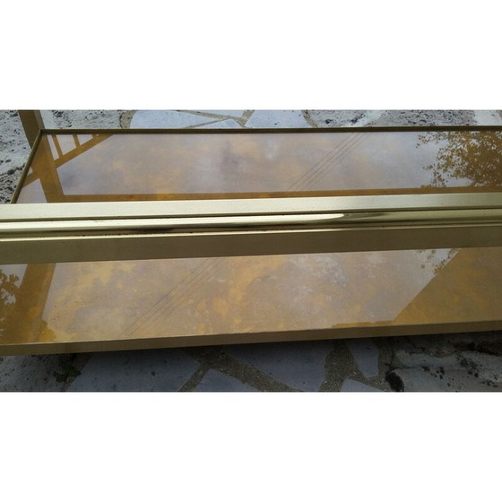 Image 1 of Table basse vintage à double plateau Maison Jansen 1970