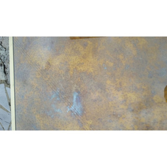 Image 1 of Table basse vintage à double plateau Maison Jansen 1970