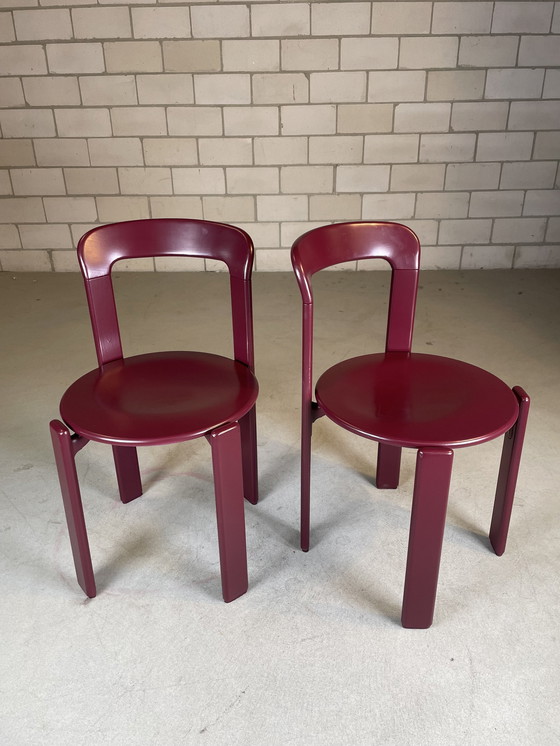 Image 1 of 4X Chaise Bruno Rey Par Kusch&Co