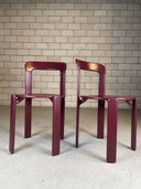4X Chaise Bruno Rey Par Kusch&Co