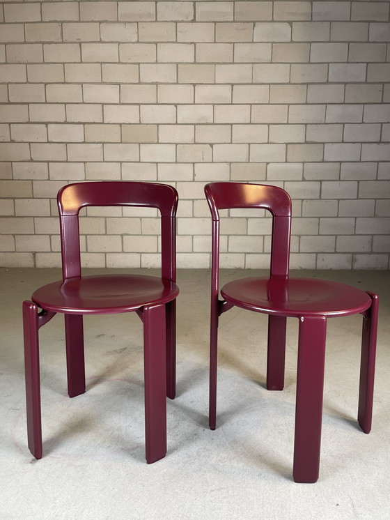 Image 1 of 4X Chaise Bruno Rey Par Kusch&Co