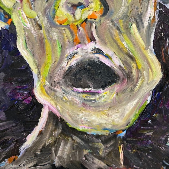 Image 1 of Peinture vintage de Jean Teymen, 1996