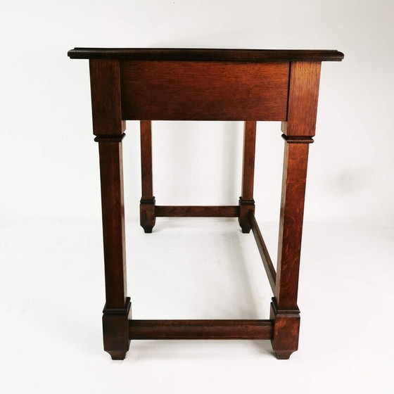 Image 1 of Bureau vintage Art Déco en bois de chêne, Danemark 1920