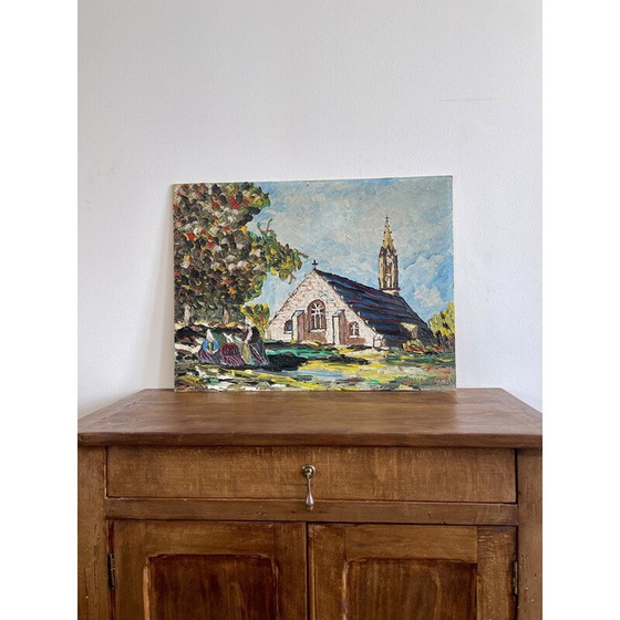 Image 1 of Peinture ancienne de Delacourt