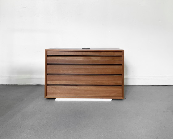 Image 1 of 1/2 Poul Cadovius Teak Tiroir Element Container With 4 Drawers Royal System