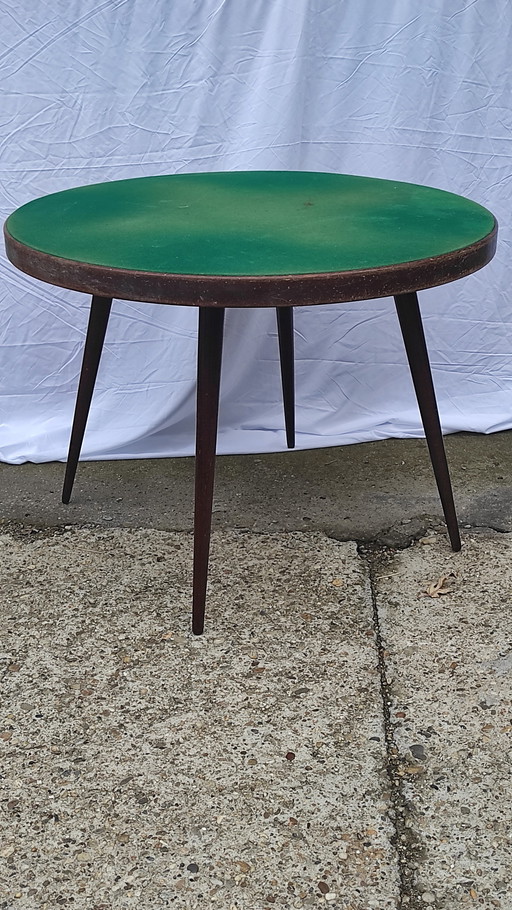 Table de jeu italienne du milieu du siècle 1950'