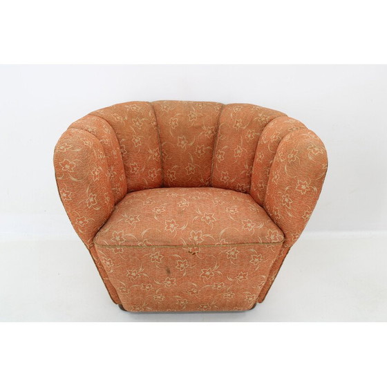 Image 1 of Ensemble de 3 fauteuils Club vintage pour Up Zavody, Tchécoslovaquie 1930