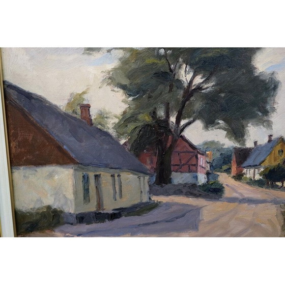 Image 1 of Peinture moderne vintage de Gustav Berlin, Suède 1967