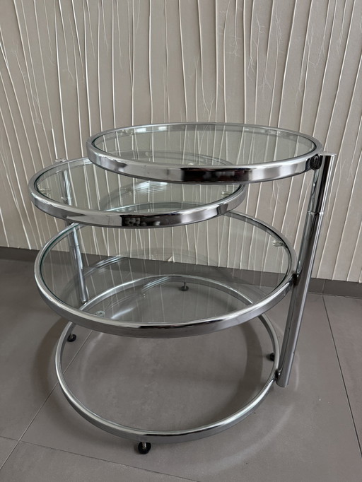 Leitmotiv Table d'appoint double pivotante