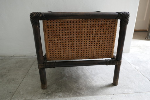 Jardinière Vintage Manou Bambou / Sangle