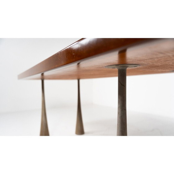 Image 1 of Table de salle à manger vintage par Angelo Mangiarotti, Italie