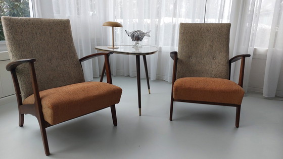 Image 1 of Siège de 2 chaises et table