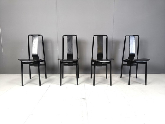 Image 1 of Irma Design Chairs By Achille Castiglioni For Zanotta, 1970S, Set Of 4