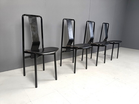 Image 1 of Irma Design Chairs By Achille Castiglioni For Zanotta, 1970S, Set Of 4