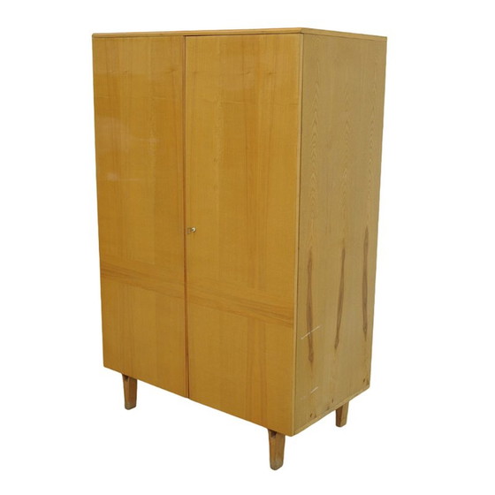 Image 1 of Armoire vintage en frêne et contreplaqué pour Novy Domov, Tchécoslovaquie 1970
