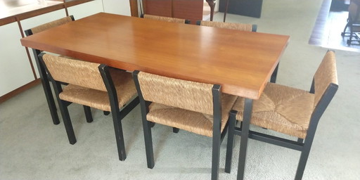 6X Martin Visser Chairs And Or Table