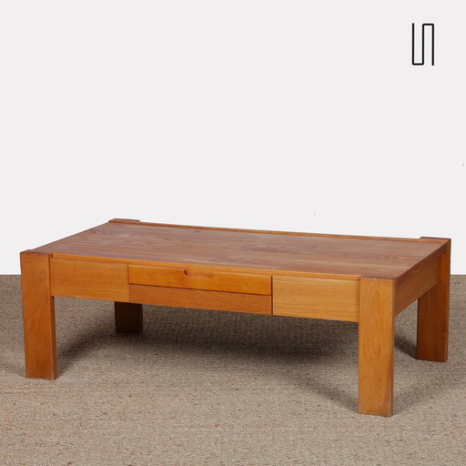 Table Basse En Bois Des Années 1980