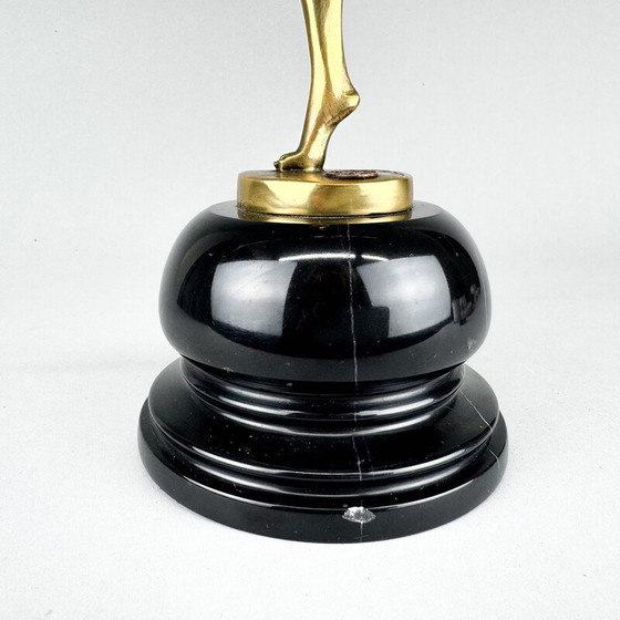 Image 1 of Sculpture vintage en bronze d'une danseuse par D.H.Chiparus