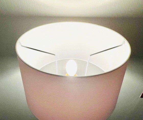 Image 1 of Vintage, Lampadaire avec décor en laiton doré, 1960S