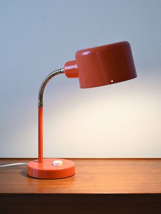 Lampe de bureau orange