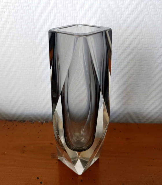 Image 1 of Vase Soliflore Sommerso Murano 1960 