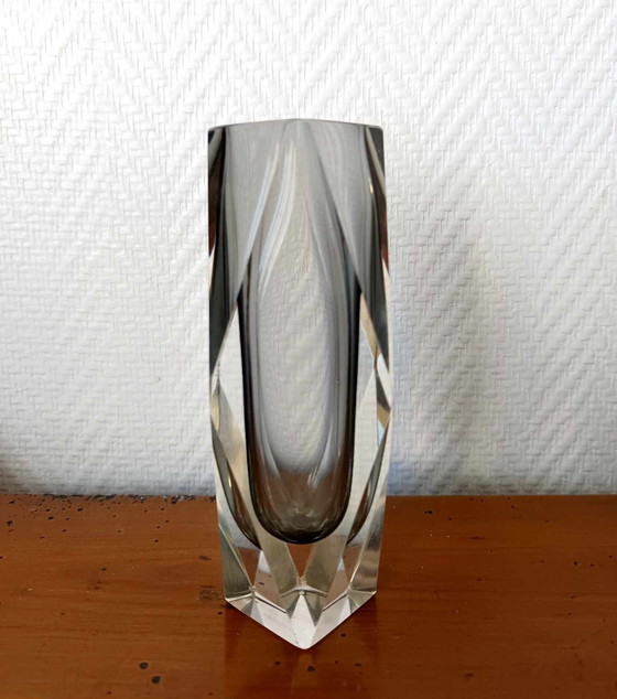 Image 1 of Vase Soliflore Sommerso Murano 1960 