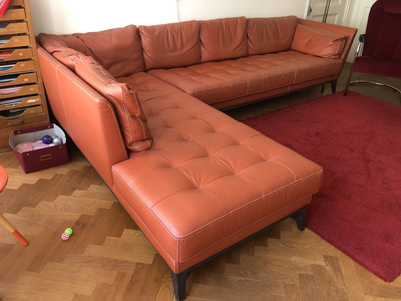 Canapé d'angle Roche Bobois - Housse de canapé sur mesure