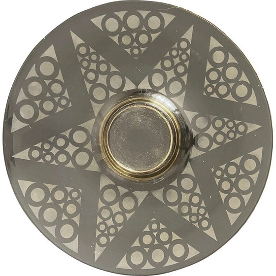 Image 1 of Bol en verre vintage, 1930