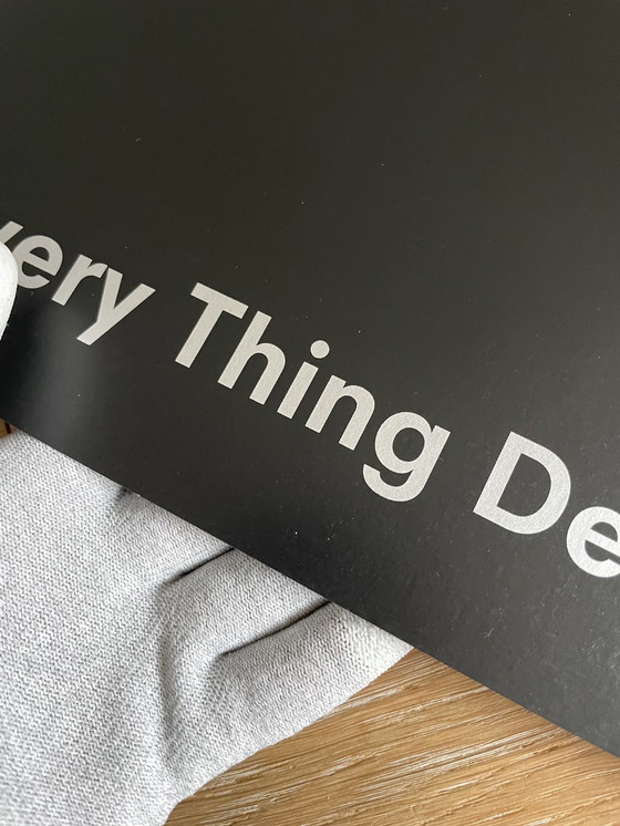 Image 1 of Irma Boom, Every Thing Design/Silber, 2009, Hagmann Siebdruck Gmbh