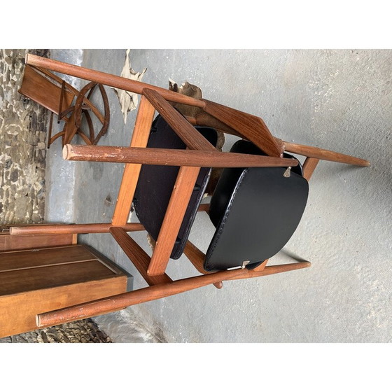 Image 1 of Paire de fauteuils vintage fd-184 par Arne Vodder, 1960