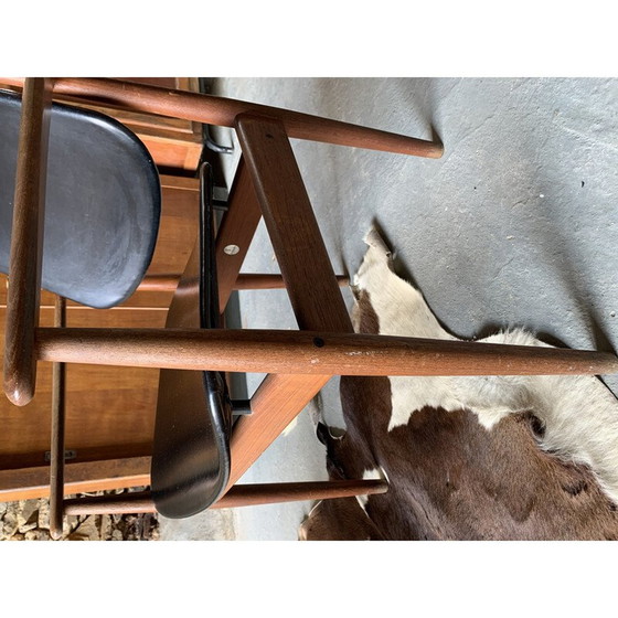 Image 1 of Paire de fauteuils vintage fd-184 par Arne Vodder, 1960