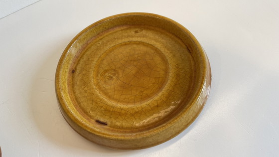 Image 1 of Pot et Soucoupe Poterie Clarous France