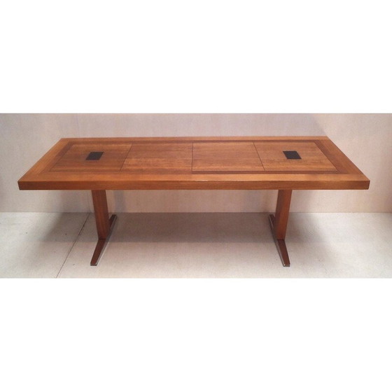 Image 1 of Table basse en noyer, Manufaturer Mutz - 1970