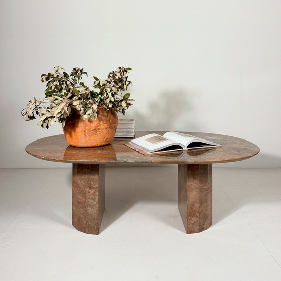 Image 1 of Table basse en marbre