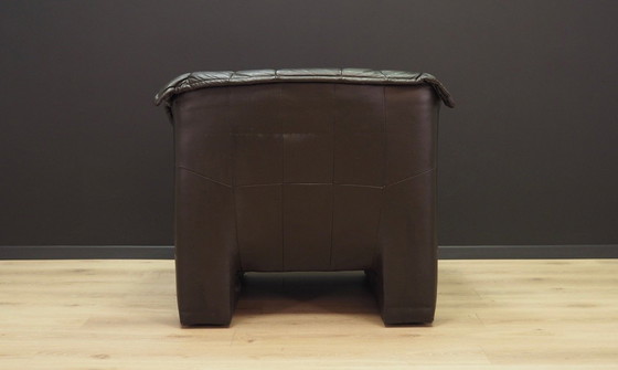 Image 1 of Fauteuil en cuir, design allemand, années 1960, fabricant : Viva