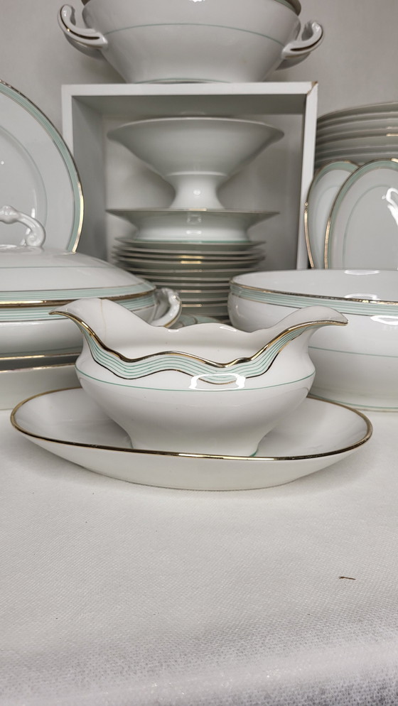 Image 1 of Service De Table En Porcelaine 50 Pièces