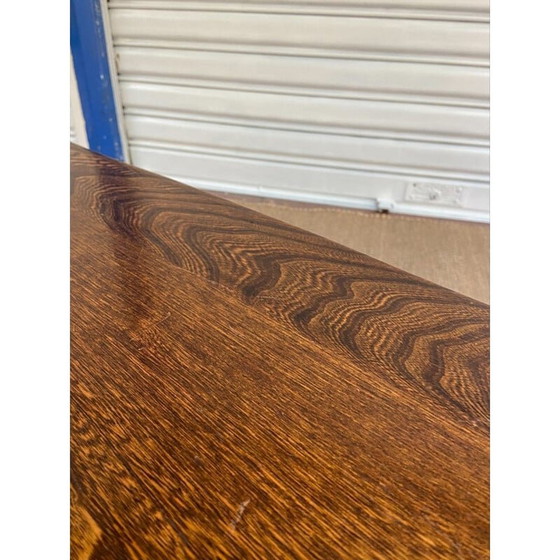 Image 1 of Banc vintage en bois d'orme massif