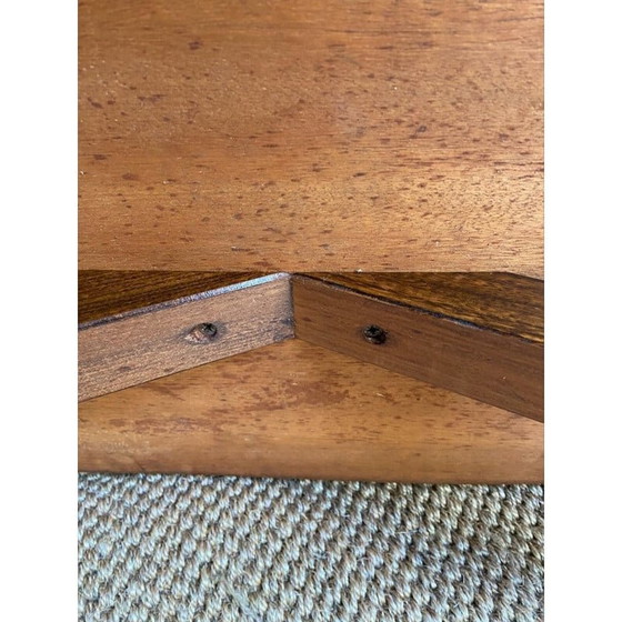 Image 1 of Banc vintage en bois d'orme massif