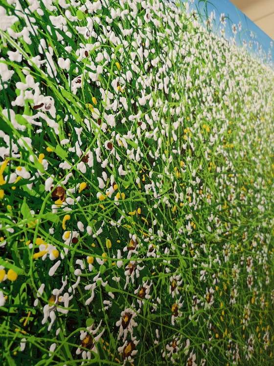 Image 1 of Giovanni Daurea - Floreale (peinture unique)