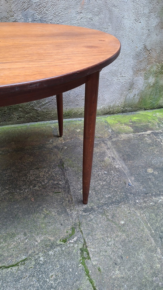 Image 1 of Table Extensible En Teck Par Alberts Tibro