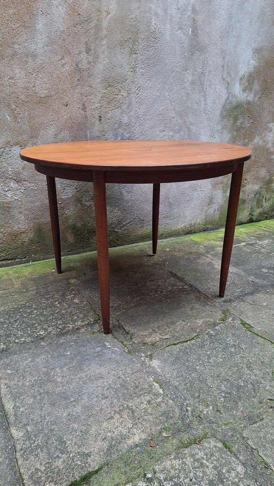 Image 1 of Table Extensible En Teck Par Alberts Tibro