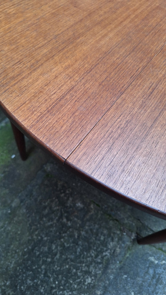 Image 1 of Table Extensible En Teck Par Alberts Tibro