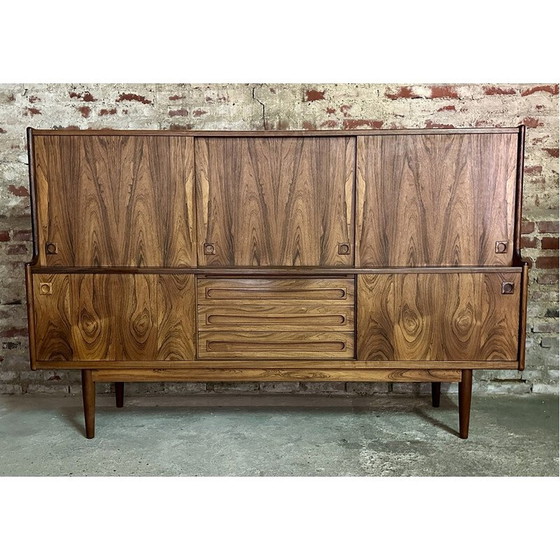 Image 1 of Buffet vintage en palissandre de Rio par Johannes Andersen pour Samcom, Danemark 1960