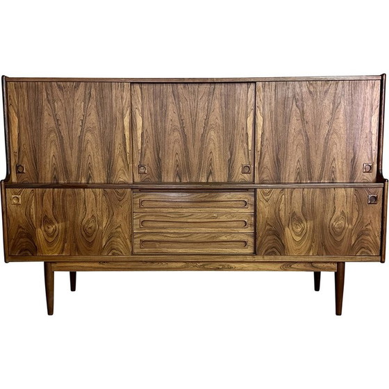 Image 1 of Buffet vintage en palissandre de Rio par Johannes Andersen pour Samcom, Danemark 1960