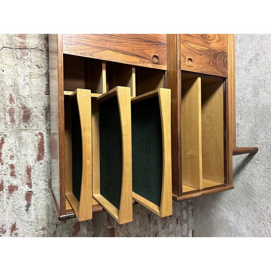 Image 1 of Buffet vintage en palissandre de Rio par Johannes Andersen pour Samcom, Danemark 1960