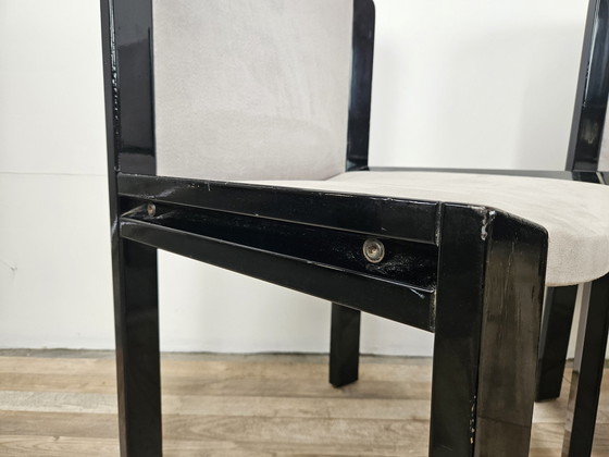 Image 1 of Ensemble de 4 chaises P300 par Joe Colombo pour Pozzi