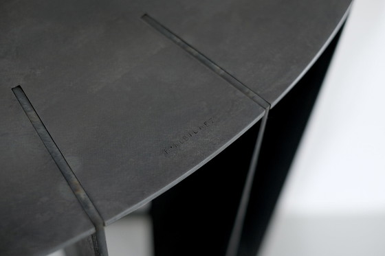 Image 1 of Console " Blue Moon " Par Franck Robichez Pour Dritsh, Paris 1990S.