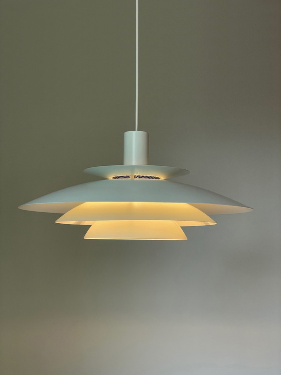Image 1 of Lampe Vintage Scandinave Design Forme Lumière Mid Century Mcm
