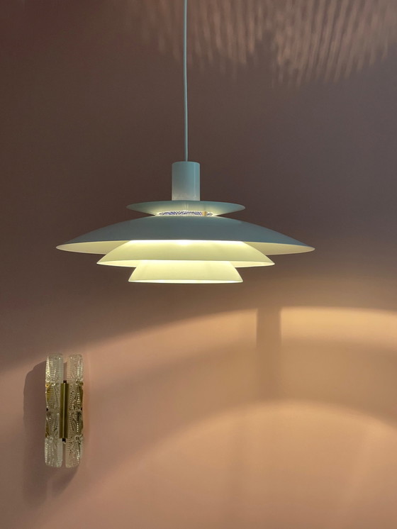 Image 1 of Lampe Vintage Scandinave Design Forme Lumière Mid Century Mcm